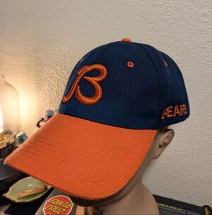 Blue and Orange Bears Cap Snapback